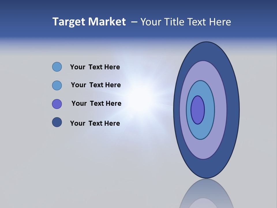 Glow Concert Spotlight PowerPoint Template