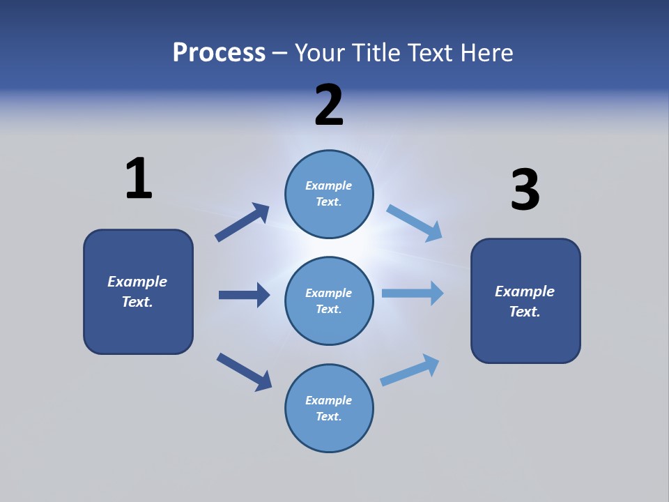 Glow Concert Spotlight PowerPoint Template