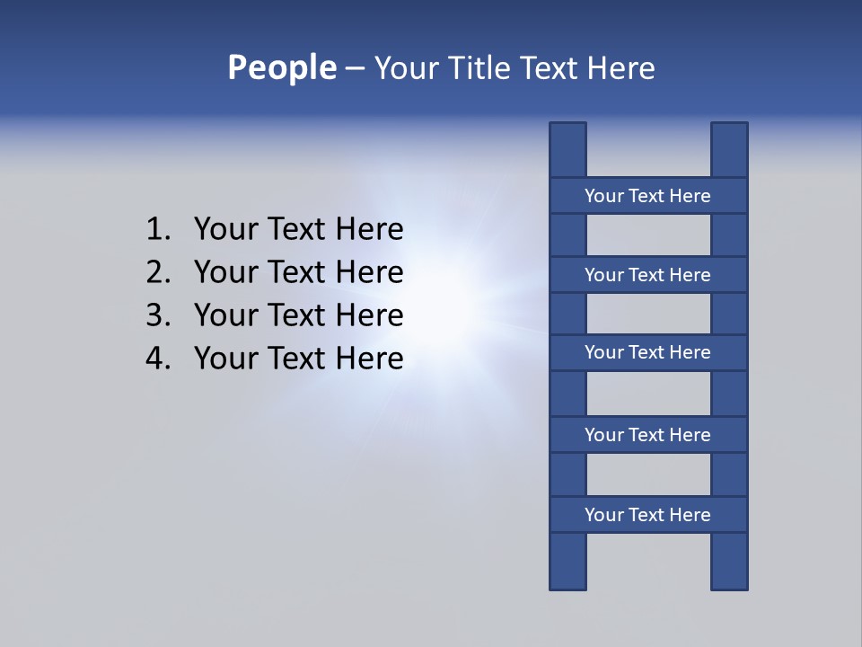 Glow Concert Spotlight PowerPoint Template