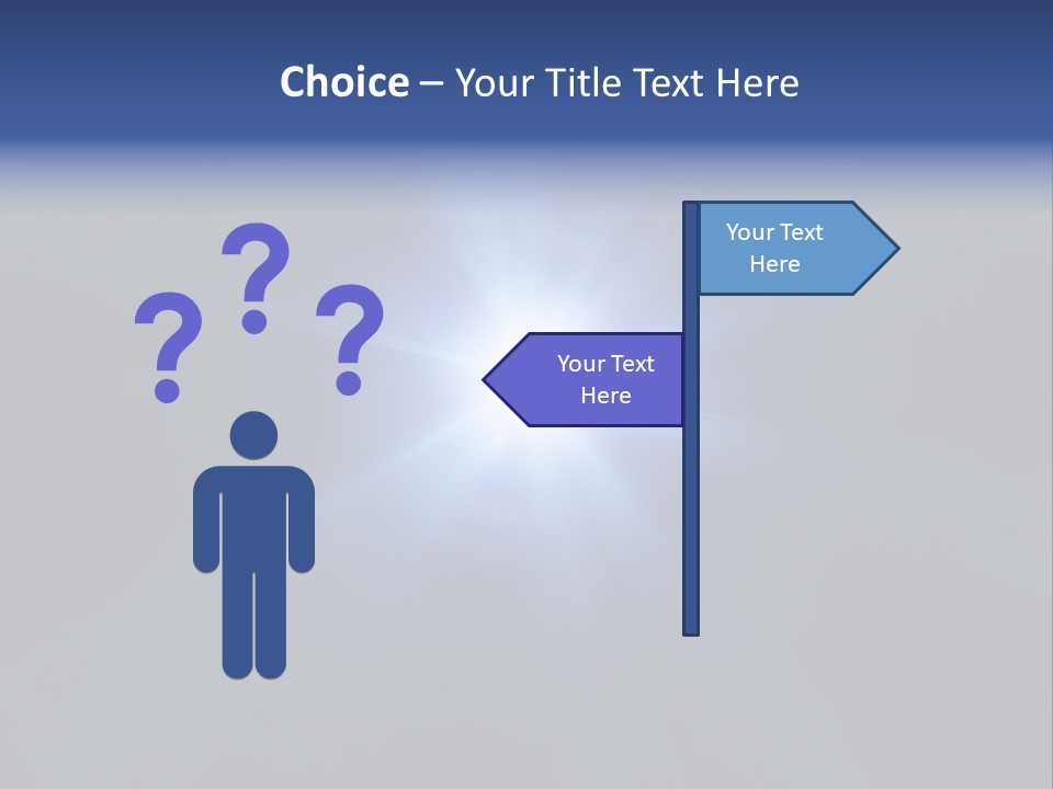 Glow Concert Spotlight PowerPoint Template