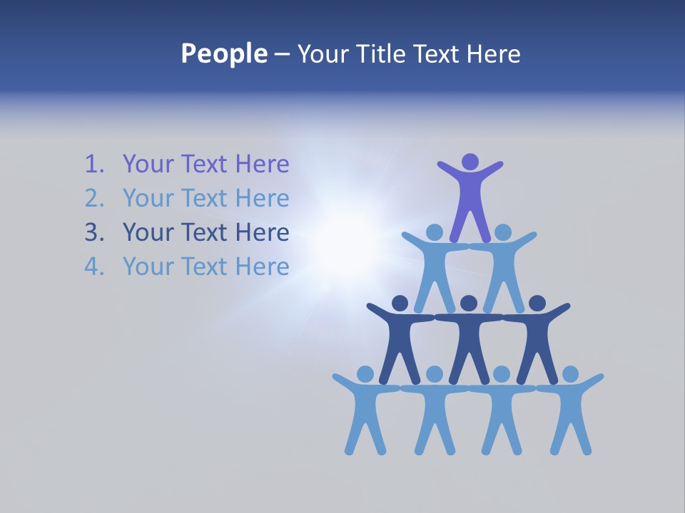 Glow Concert Spotlight PowerPoint Template