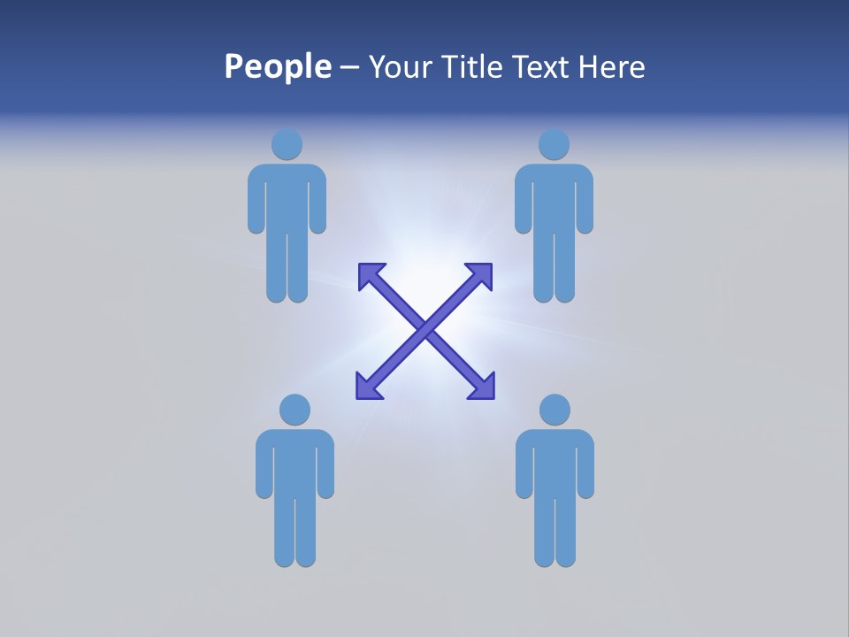 Glow Concert Spotlight PowerPoint Template