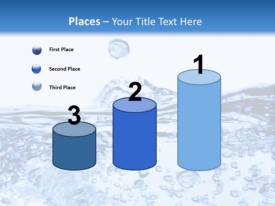 A Blue Water Powerpoint Presentation Template PowerPoint Template