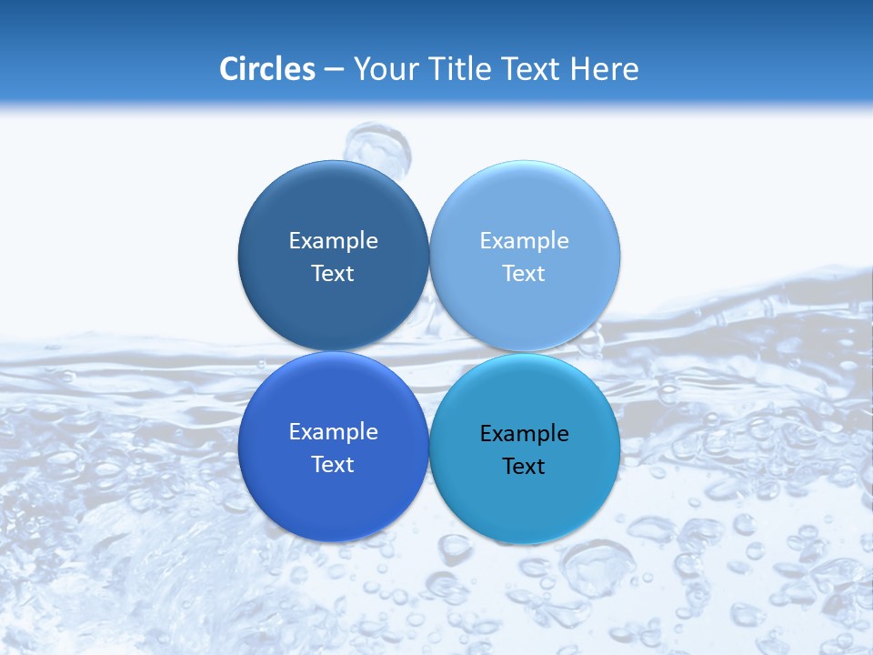 A Blue Water Powerpoint Presentation Template PowerPoint Template