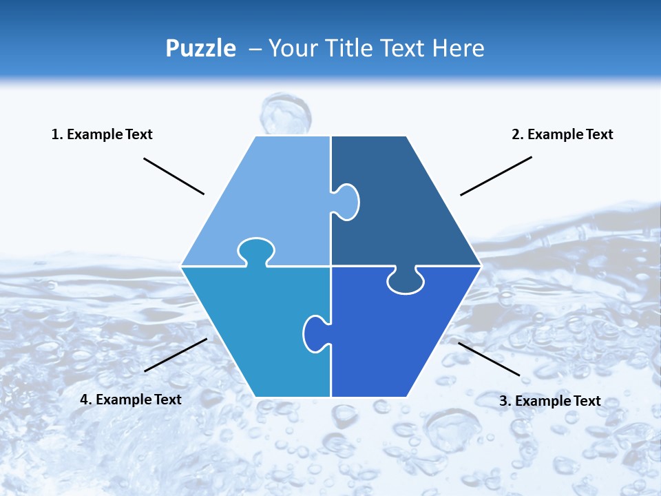 A Blue Water Powerpoint Presentation Template PowerPoint Template