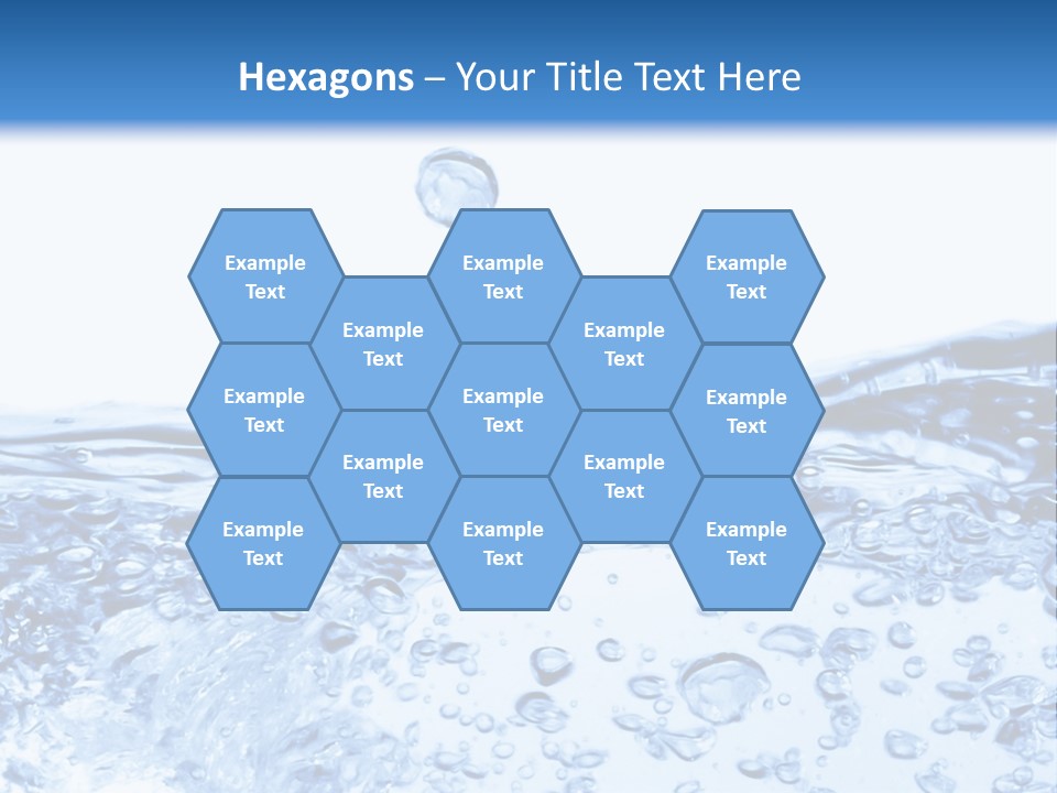 A Blue Water Powerpoint Presentation Template PowerPoint Template