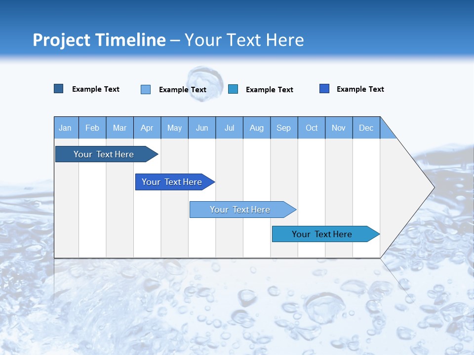 A Blue Water Powerpoint Presentation Template PowerPoint Template