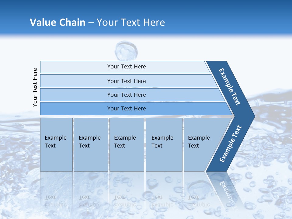 A Blue Water Powerpoint Presentation Template PowerPoint Template
