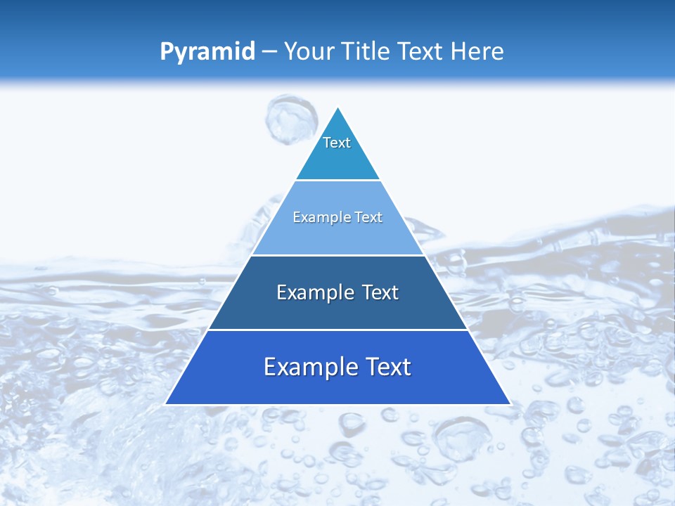 A Blue Water Powerpoint Presentation Template PowerPoint Template