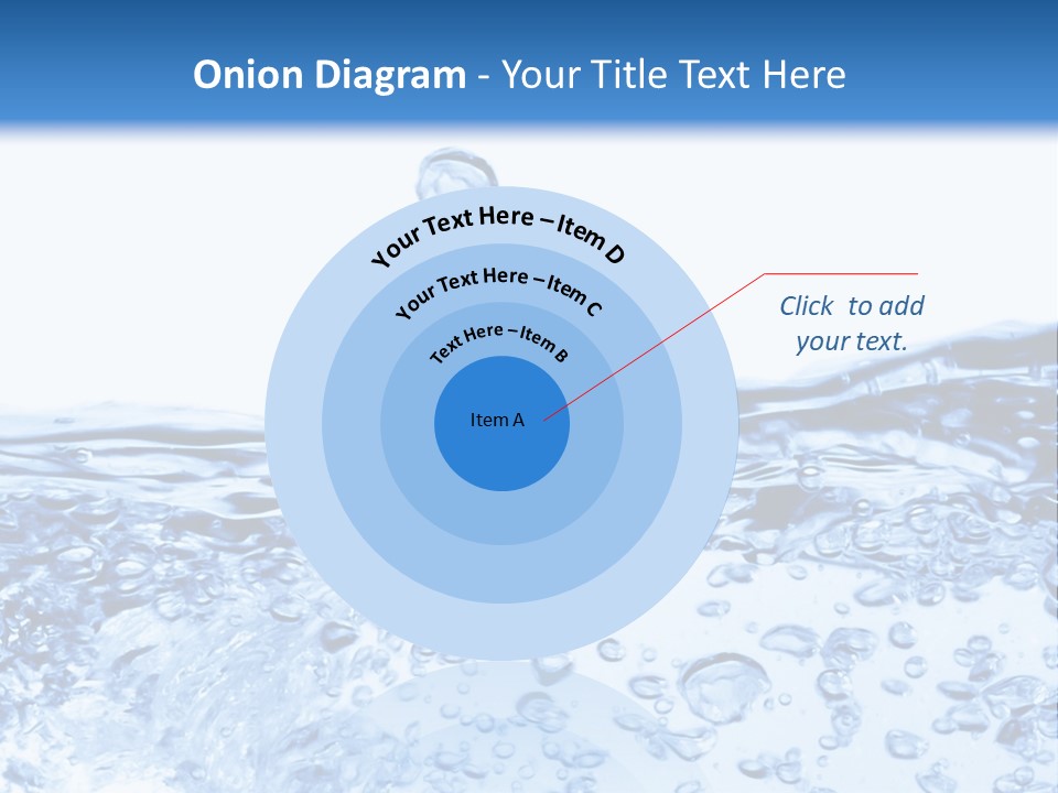 A Blue Water Powerpoint Presentation Template PowerPoint Template