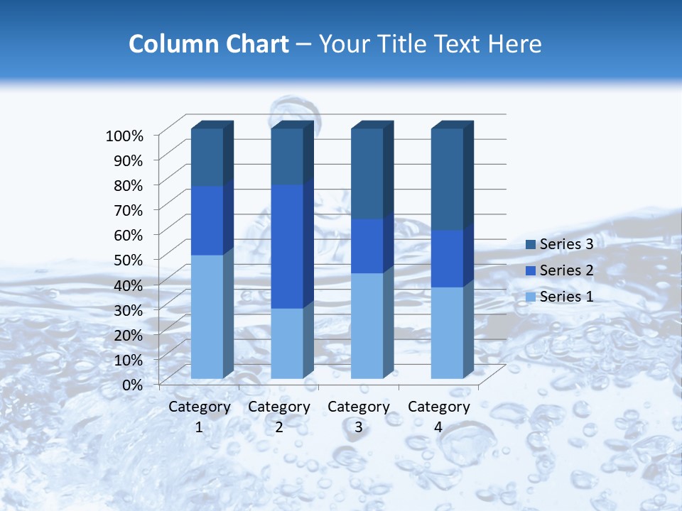 A Blue Water Powerpoint Presentation Template PowerPoint Template