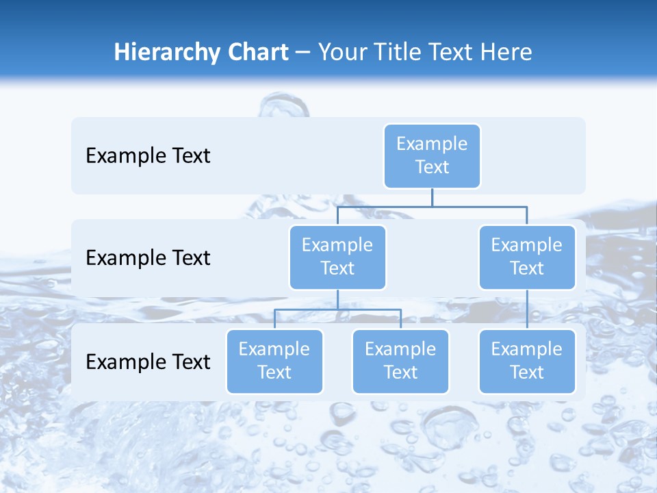 A Blue Water Powerpoint Presentation Template PowerPoint Template