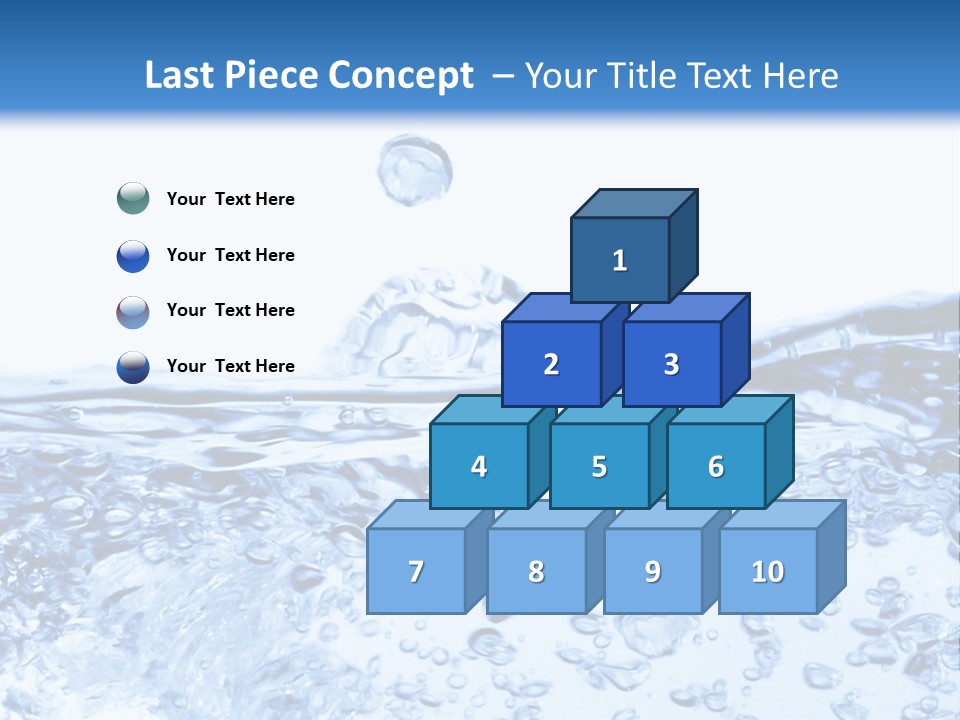 A Blue Water Powerpoint Presentation Template PowerPoint Template