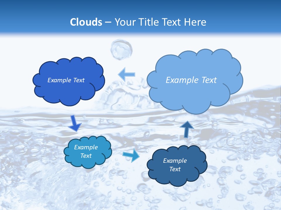 A Blue Water Powerpoint Presentation Template PowerPoint Template