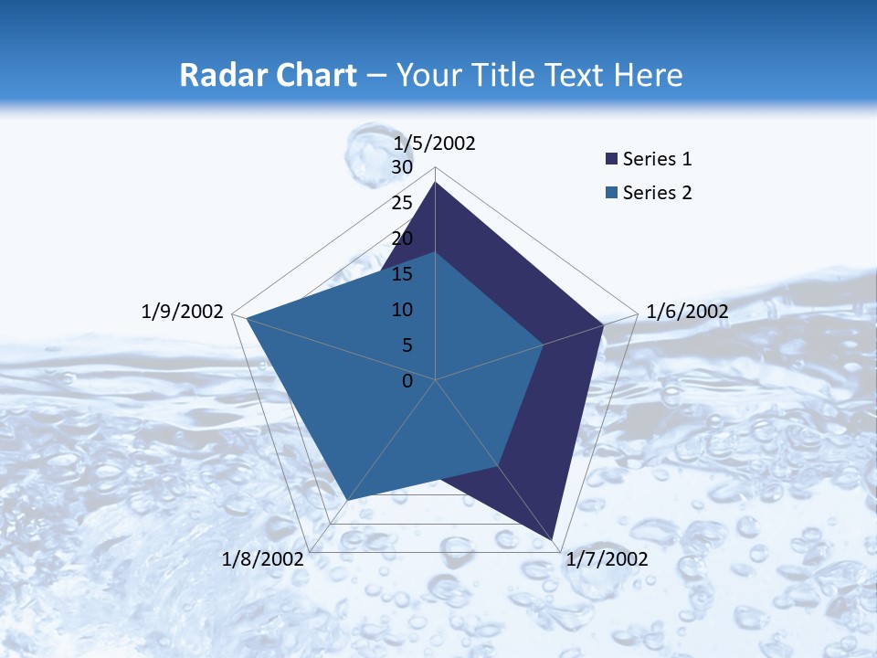 A Blue Water Powerpoint Presentation Template PowerPoint Template