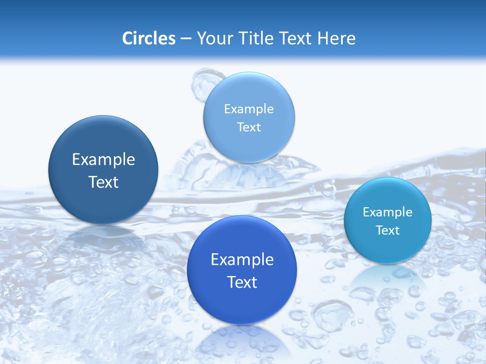 A Blue Water Powerpoint Presentation Template PowerPoint Template