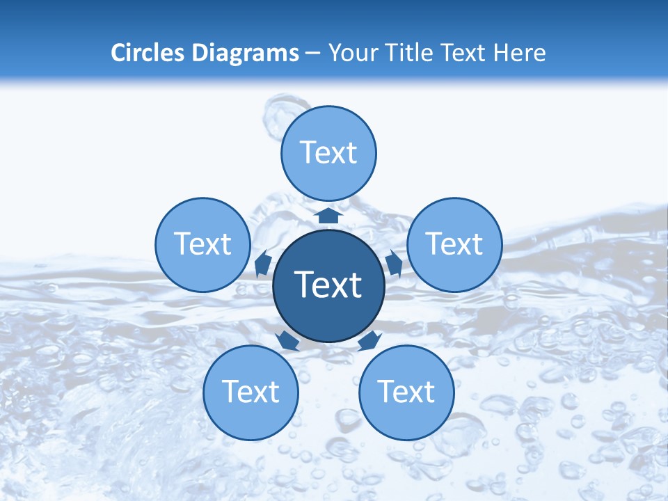A Blue Water Powerpoint Presentation Template PowerPoint Template