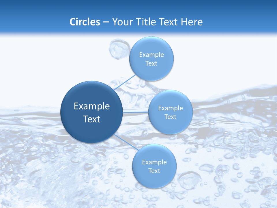 A Blue Water Powerpoint Presentation Template PowerPoint Template