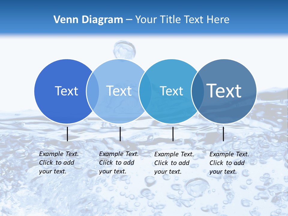 A Blue Water Powerpoint Presentation Template PowerPoint Template