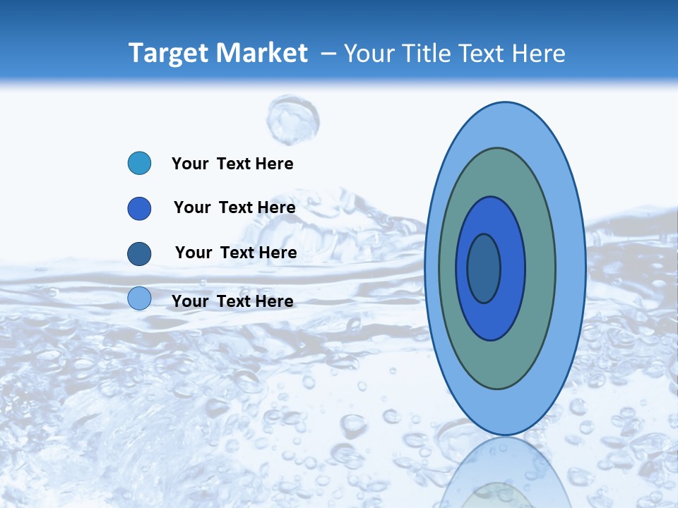 A Blue Water Powerpoint Presentation Template PowerPoint Template