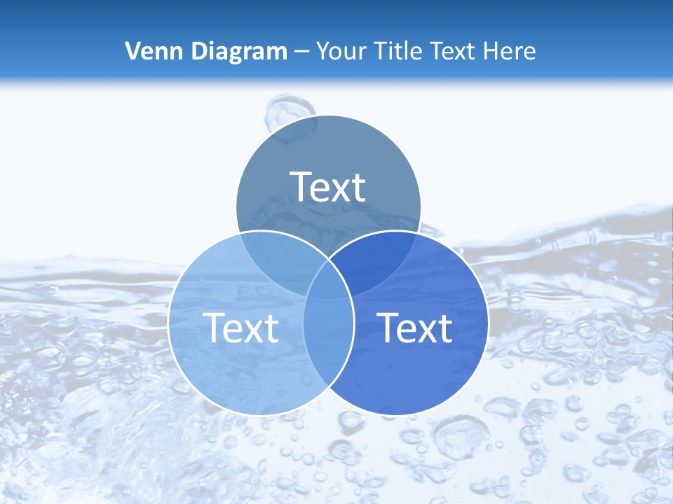 A Blue Water Powerpoint Presentation Template PowerPoint Template
