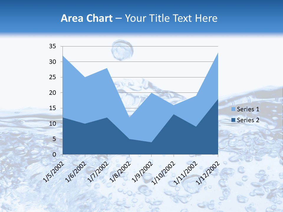 A Blue Water Powerpoint Presentation Template PowerPoint Template