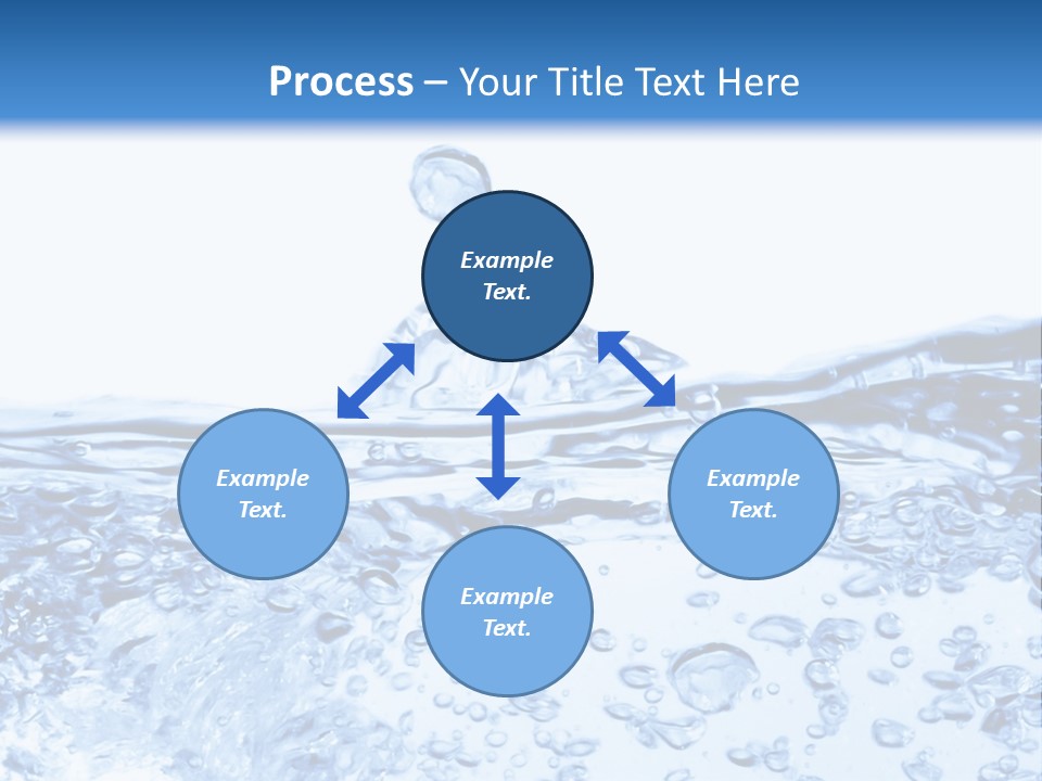 A Blue Water Powerpoint Presentation Template PowerPoint Template