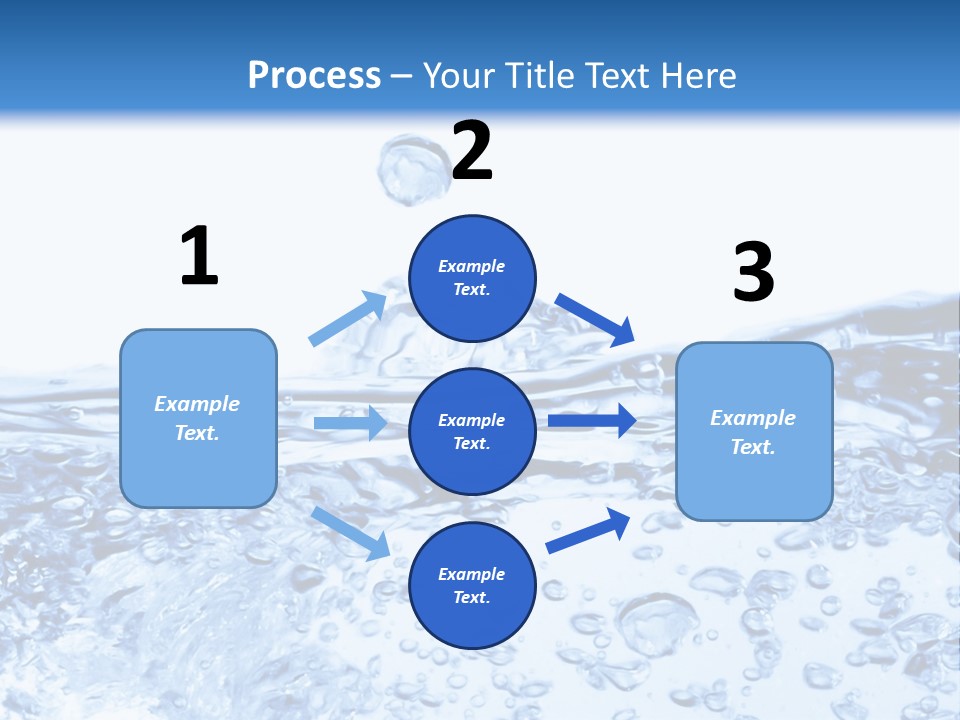 A Blue Water Powerpoint Presentation Template PowerPoint Template