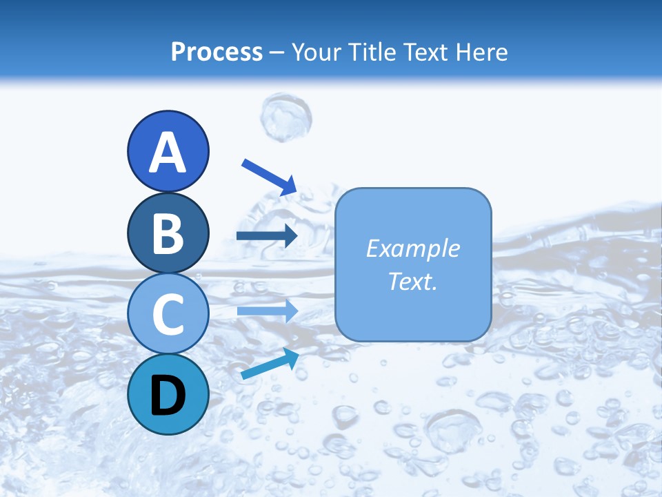 A Blue Water Powerpoint Presentation Template PowerPoint Template