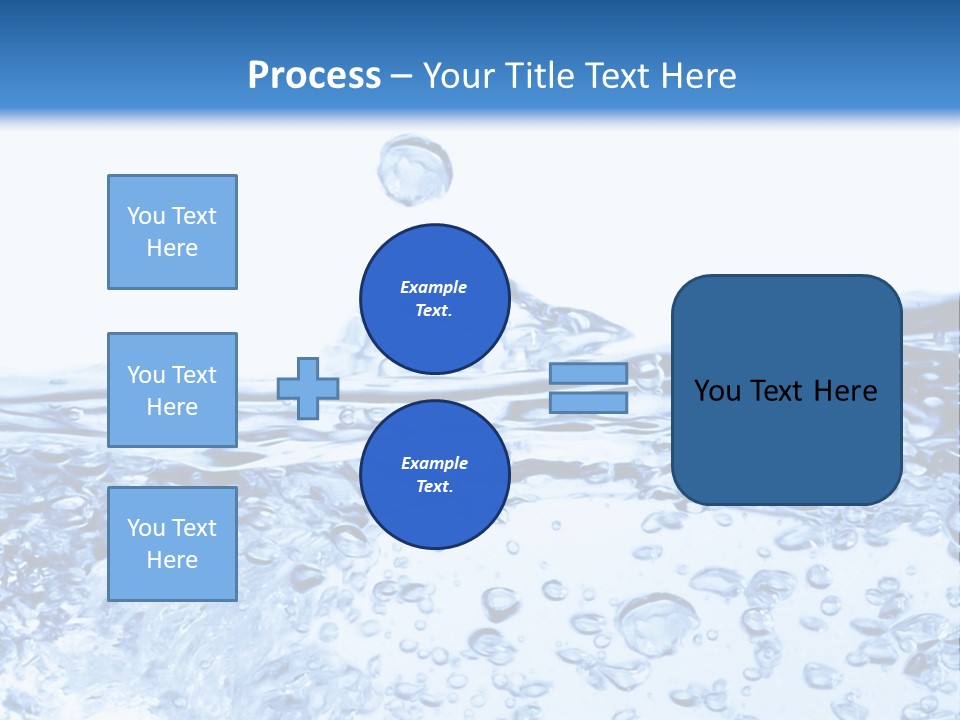 A Blue Water Powerpoint Presentation Template PowerPoint Template