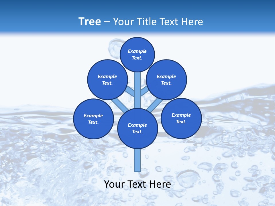 A Blue Water Powerpoint Presentation Template PowerPoint Template