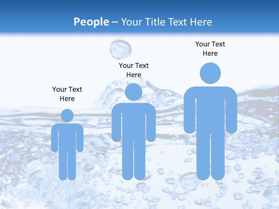 A Blue Water Powerpoint Presentation Template PowerPoint Template