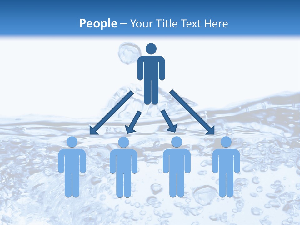 A Blue Water Powerpoint Presentation Template PowerPoint Template