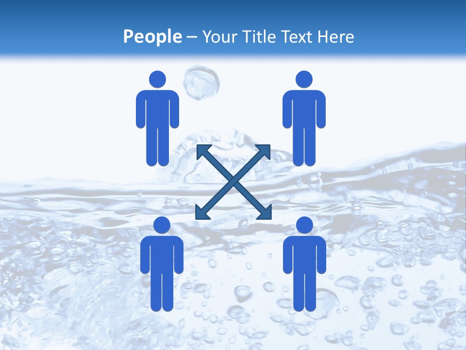 A Blue Water Powerpoint Presentation Template PowerPoint Template