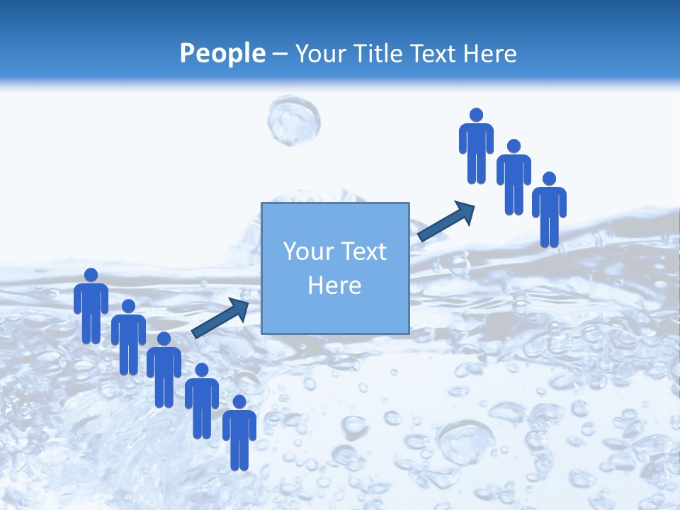 A Blue Water Powerpoint Presentation Template PowerPoint Template
