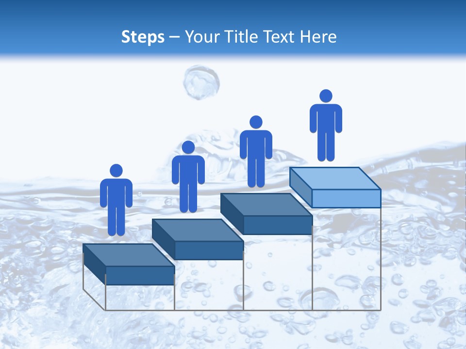 A Blue Water Powerpoint Presentation Template PowerPoint Template