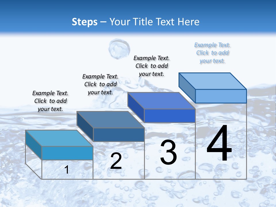 A Blue Water Powerpoint Presentation Template PowerPoint Template