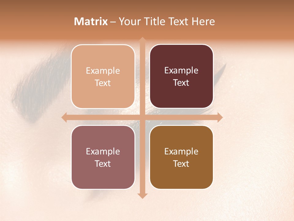 Vision Colorful Makeup PowerPoint Template