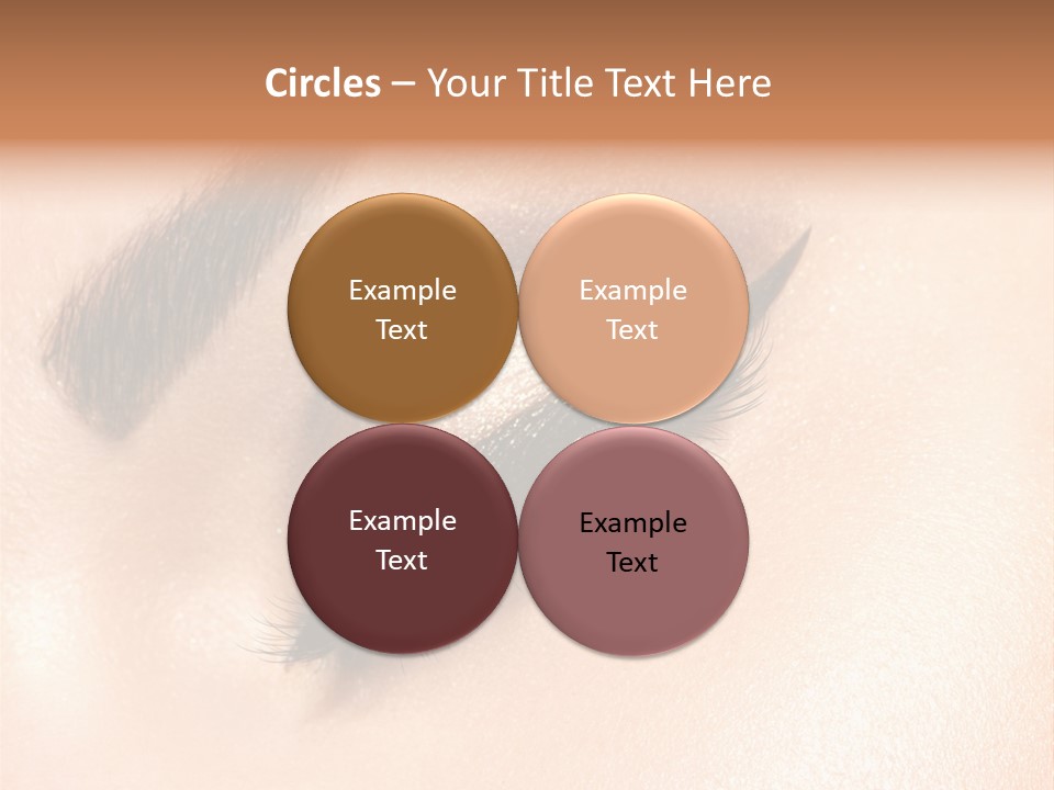 Vision Colorful Makeup PowerPoint Template