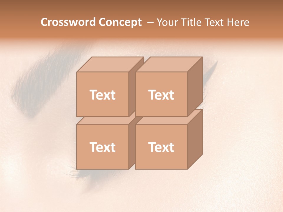 Vision Colorful Makeup PowerPoint Template