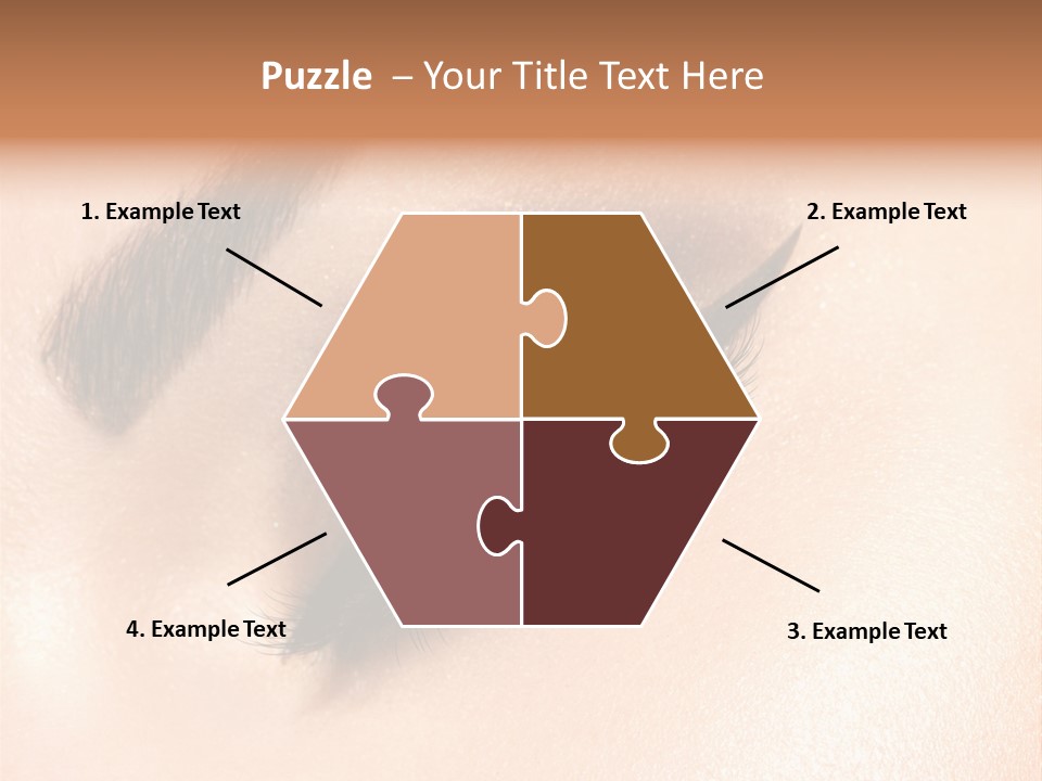 Vision Colorful Makeup PowerPoint Template