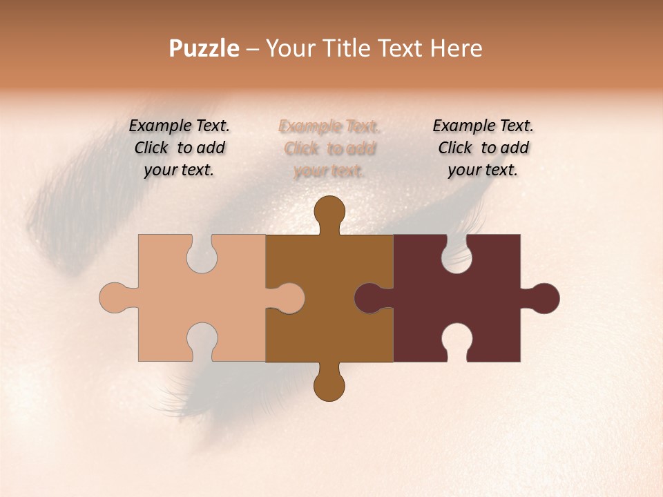 Vision Colorful Makeup PowerPoint Template