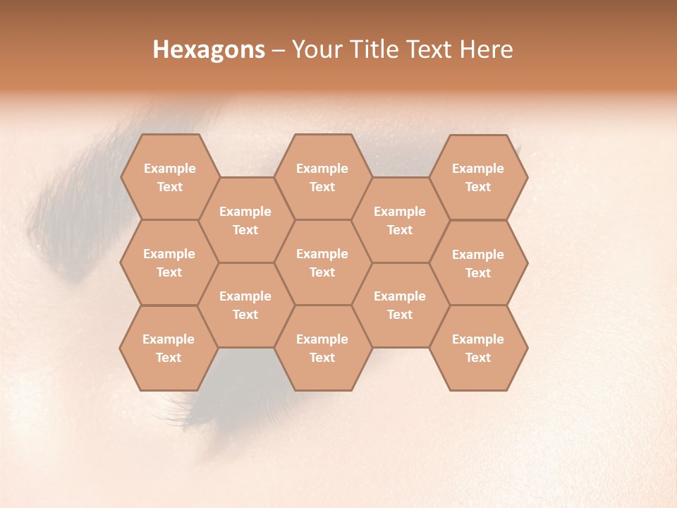 Vision Colorful Makeup PowerPoint Template