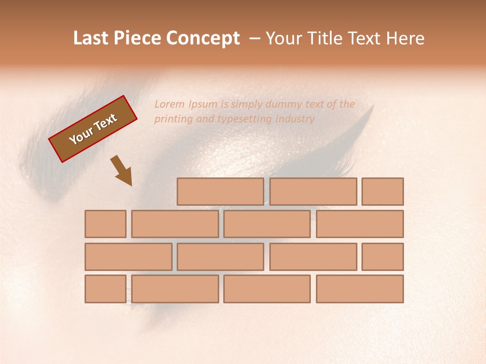 Vision Colorful Makeup PowerPoint Template