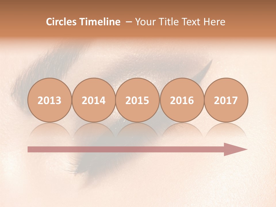 Vision Colorful Makeup PowerPoint Template