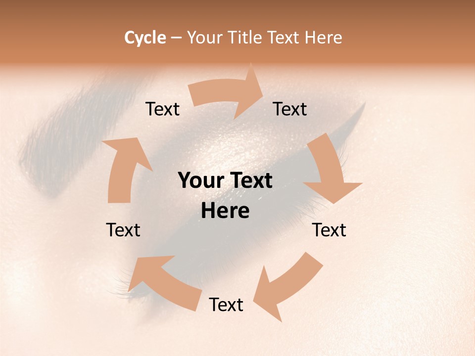 Vision Colorful Makeup PowerPoint Template