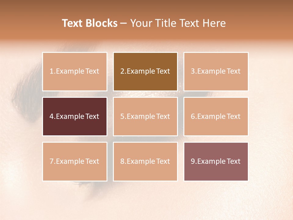 Vision Colorful Makeup PowerPoint Template