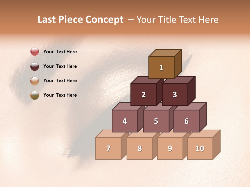 Vision Colorful Makeup PowerPoint Template