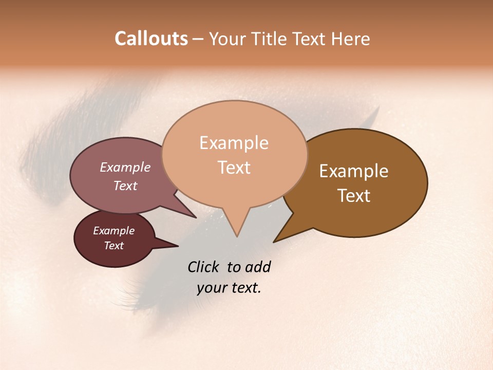 Vision Colorful Makeup PowerPoint Template