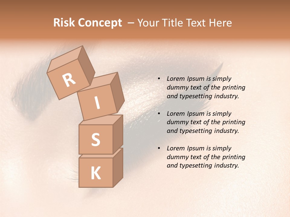 Vision Colorful Makeup PowerPoint Template